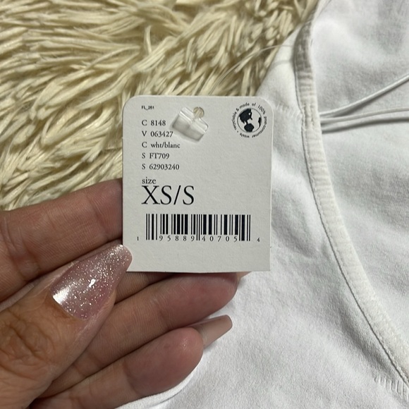Free People Intimately White XS Crisscross Back - Picture 4 of 9
